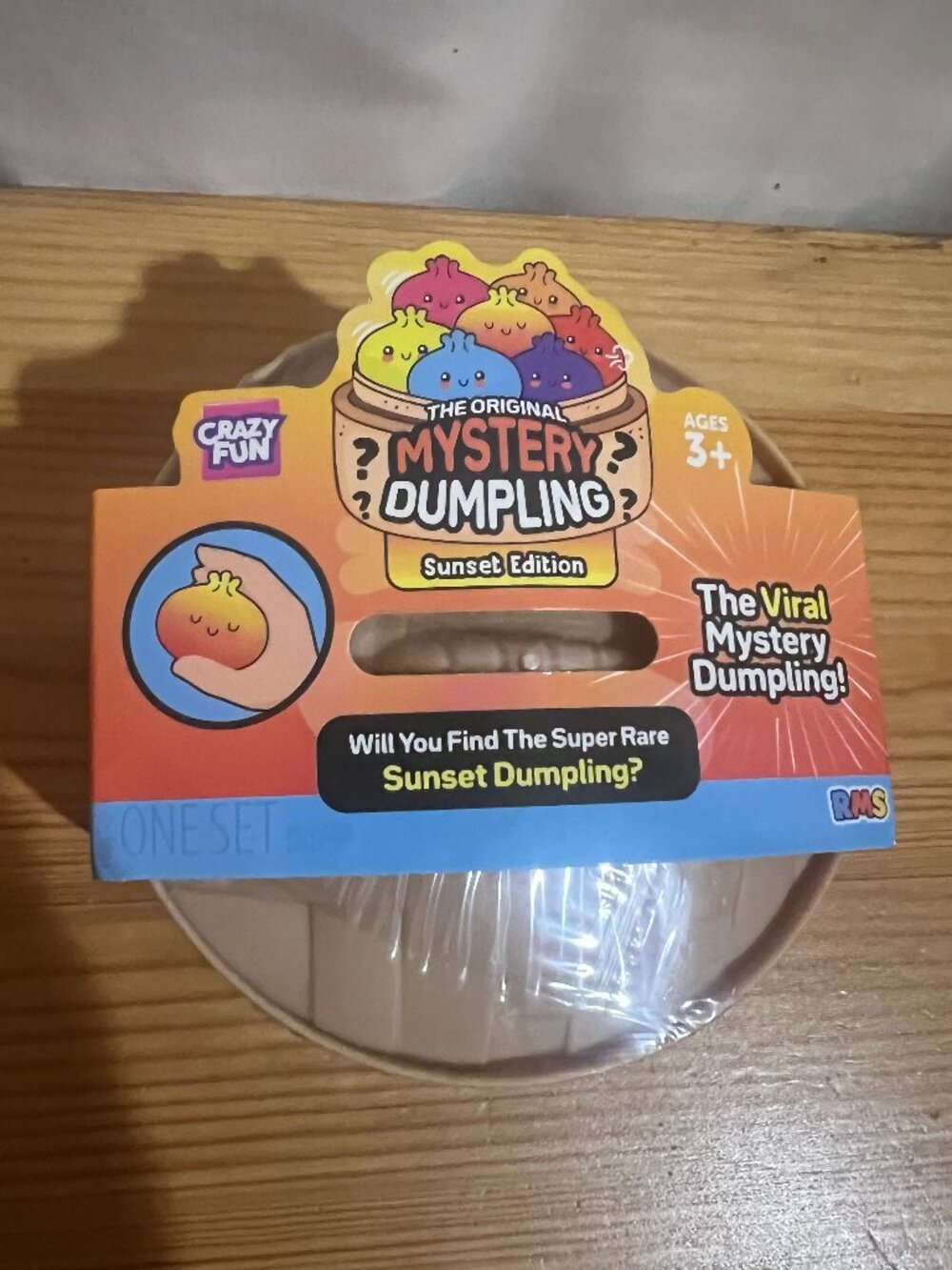 Crazy Fun Mystery Dumpling Sunset Edition Squishy Bun Fidget Brand New Sealed